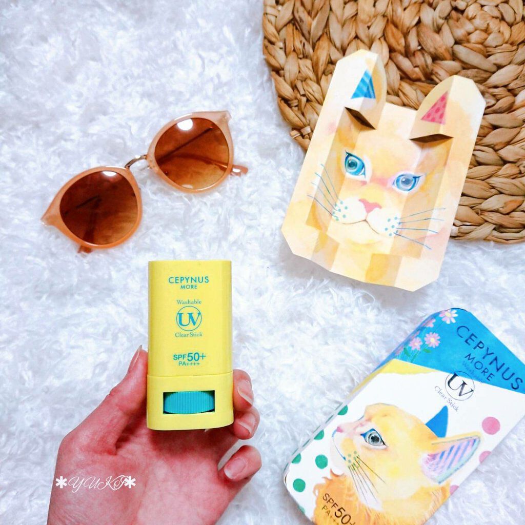ウォッシャブル UV クリアスティック/CEPYNUS MORE(セピナス モア)/日焼け止めスティックを使ったクチコミ（3枚目）