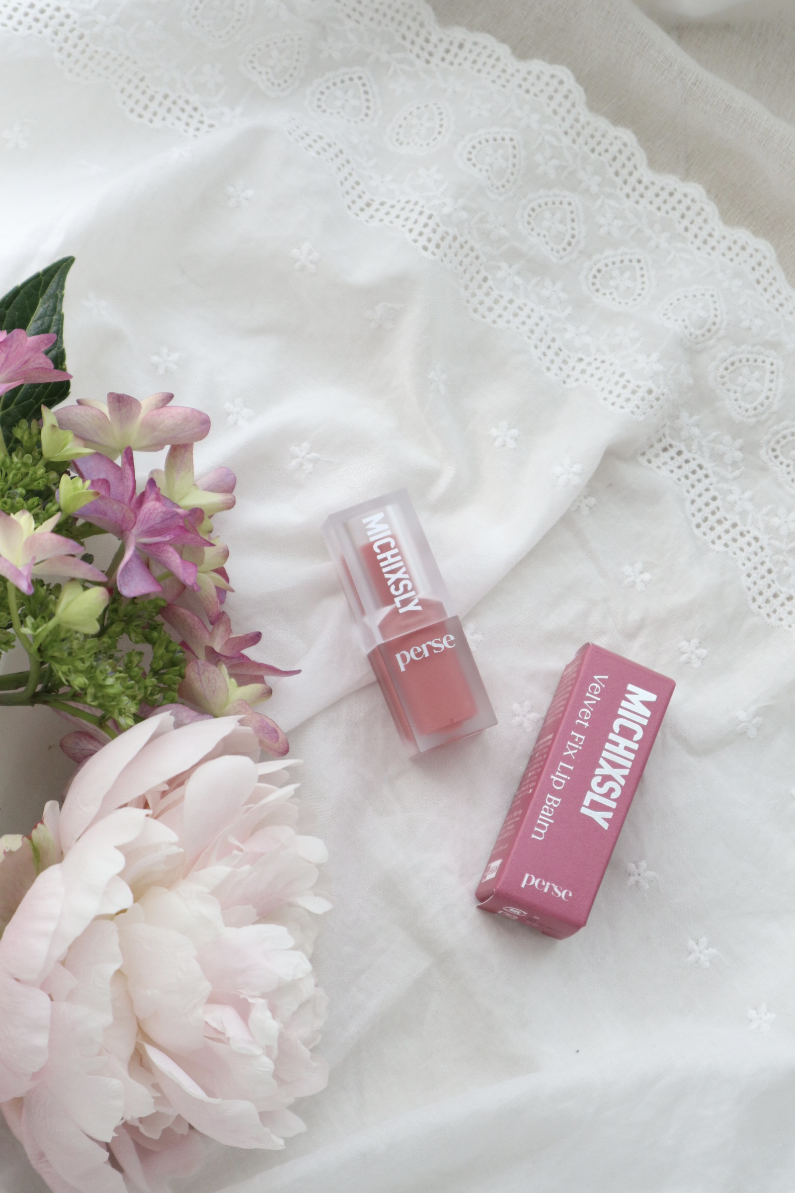 ベルベットフィックスリップバーム 06 Pink Mauvette/perse/リップバームを使ったクチコミ（3枚目）