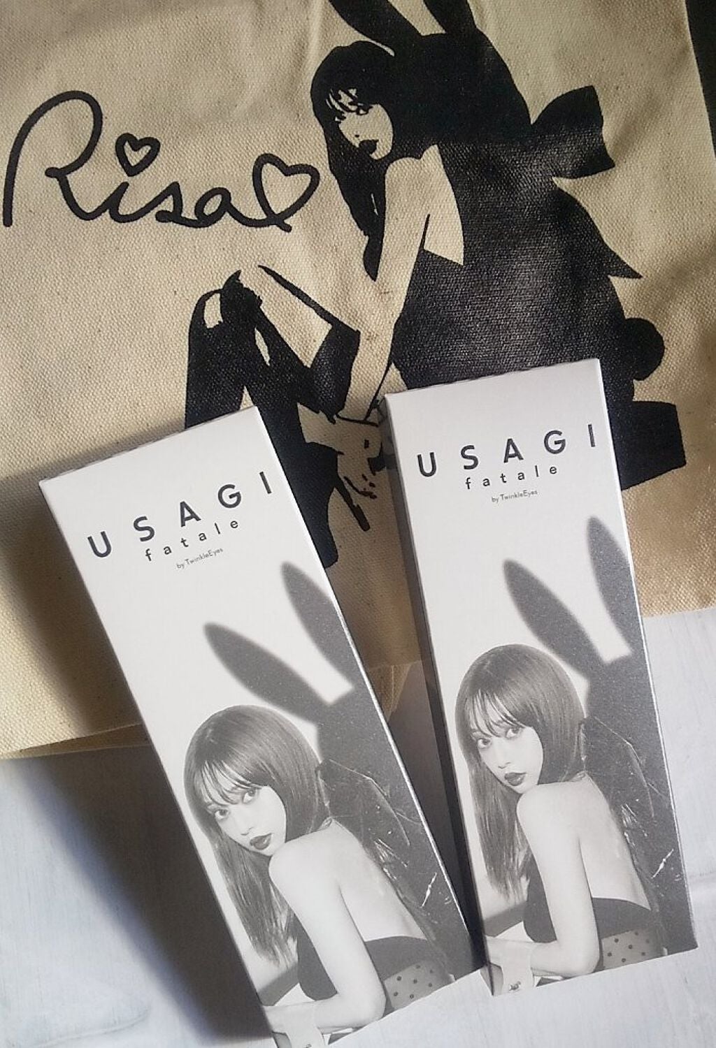 USAGI fatale by Twinkle Eyes/TwinkleEyes/カラーコンタクトレンズを使ったクチコミ(3枚目)