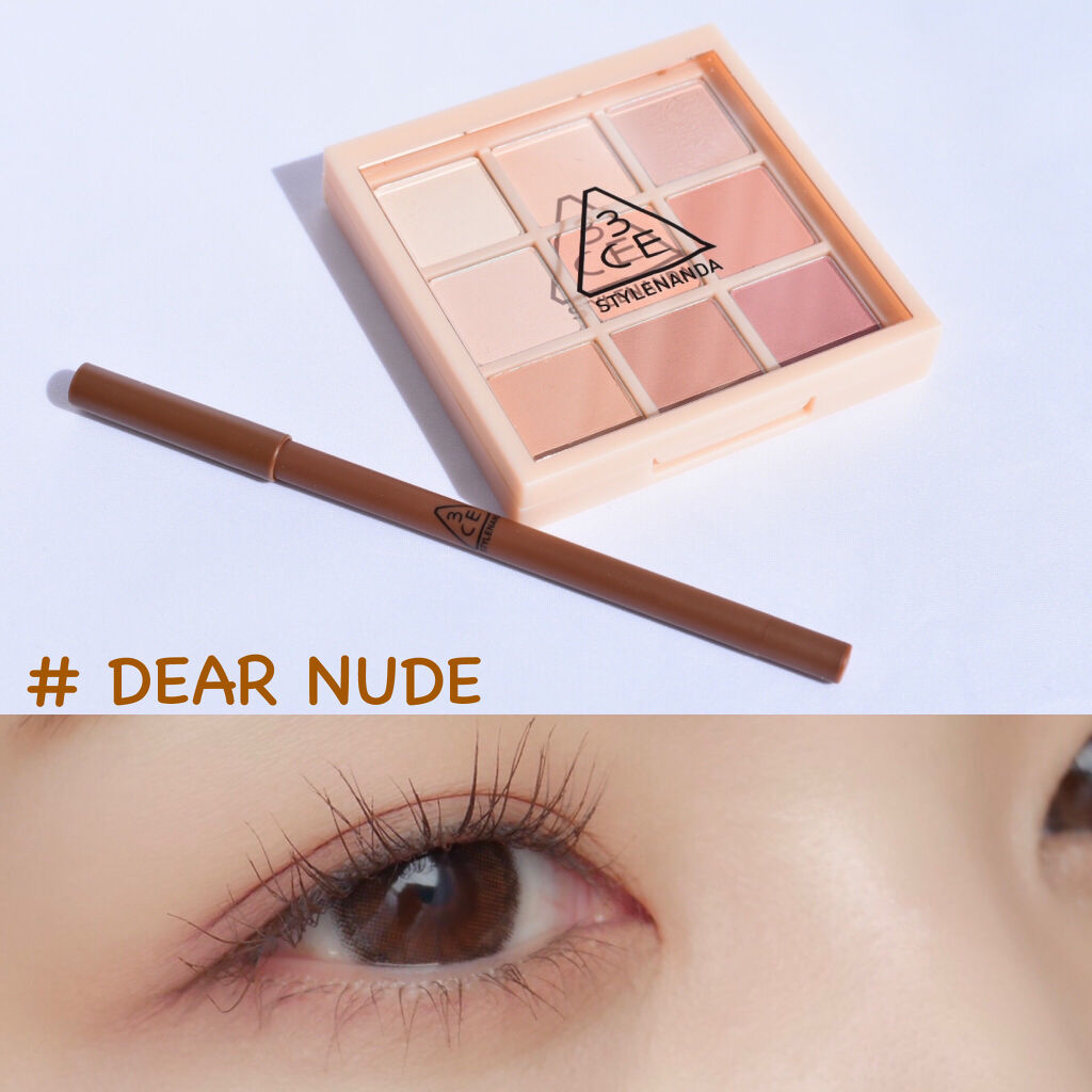 3CE SUPER SLIM WATERPROOF EYE LINER/3CE/ペンシルアイライナーを使ったクチコミ（1枚目）