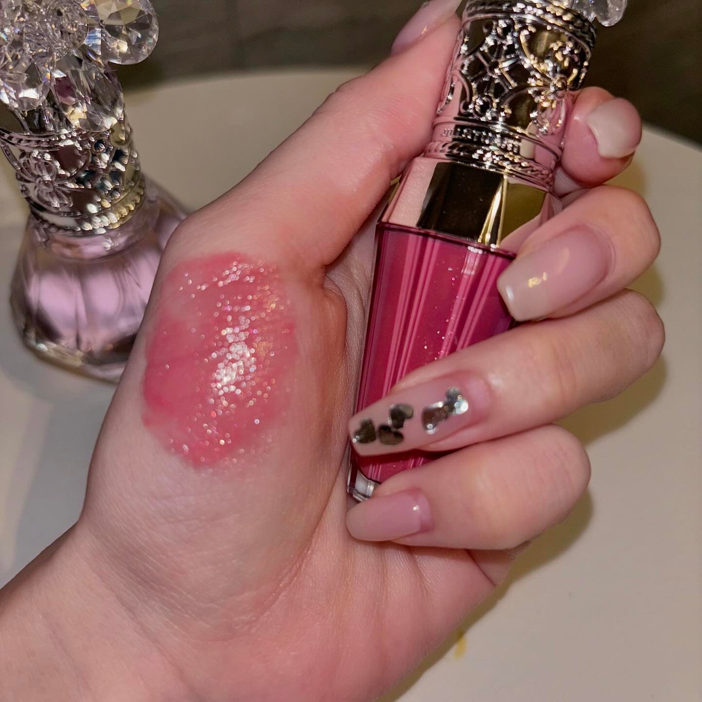 ジルスチュアート クリスタルブルーム リップブーケ セラム/JILL STUART/リッププランパーを使ったクチコミ(4枚目)