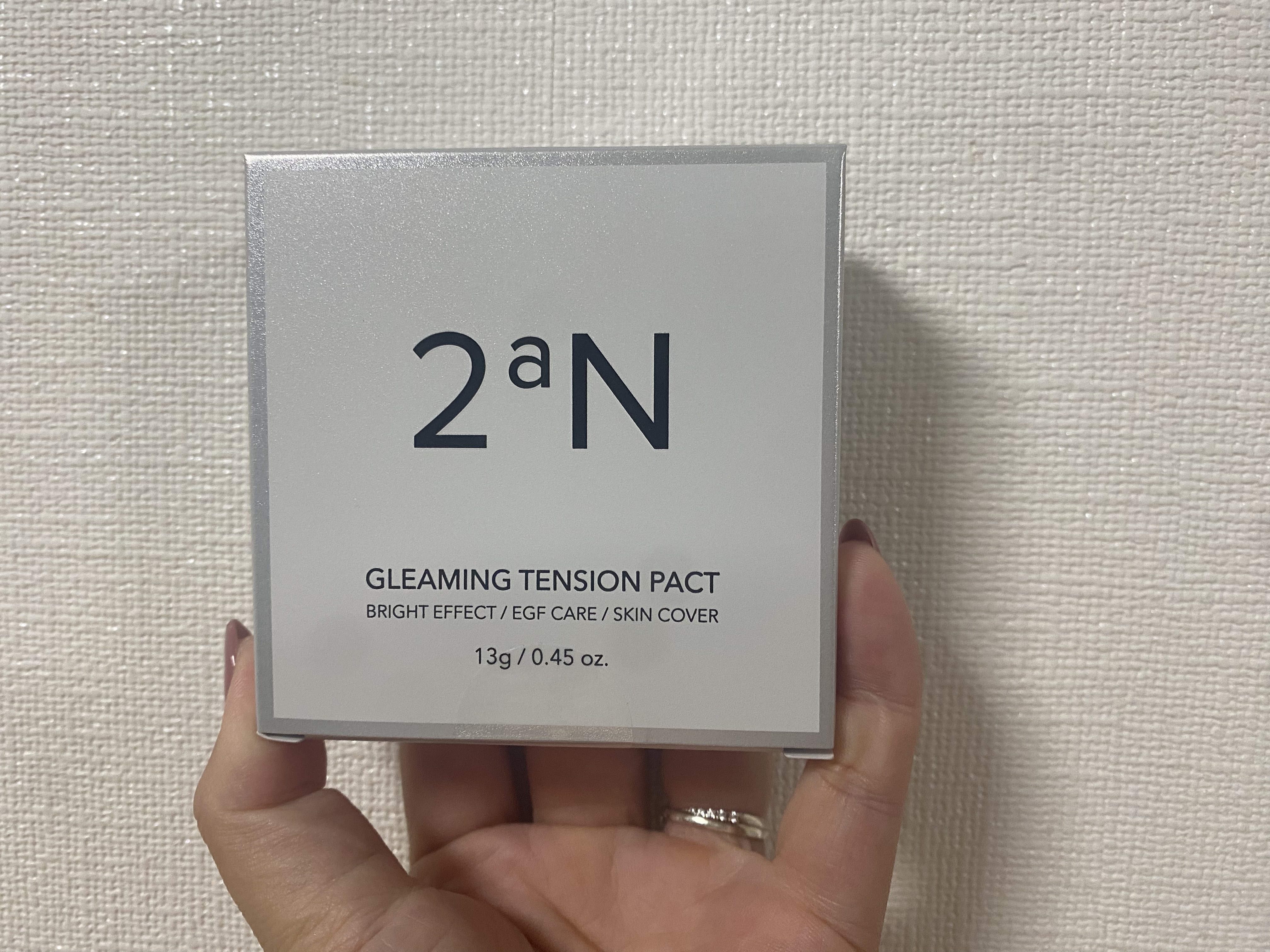 グリーミングテンションパクト/2aN/クリーム・エマルジョンファンデーションを使ったクチコミ（3枚目）