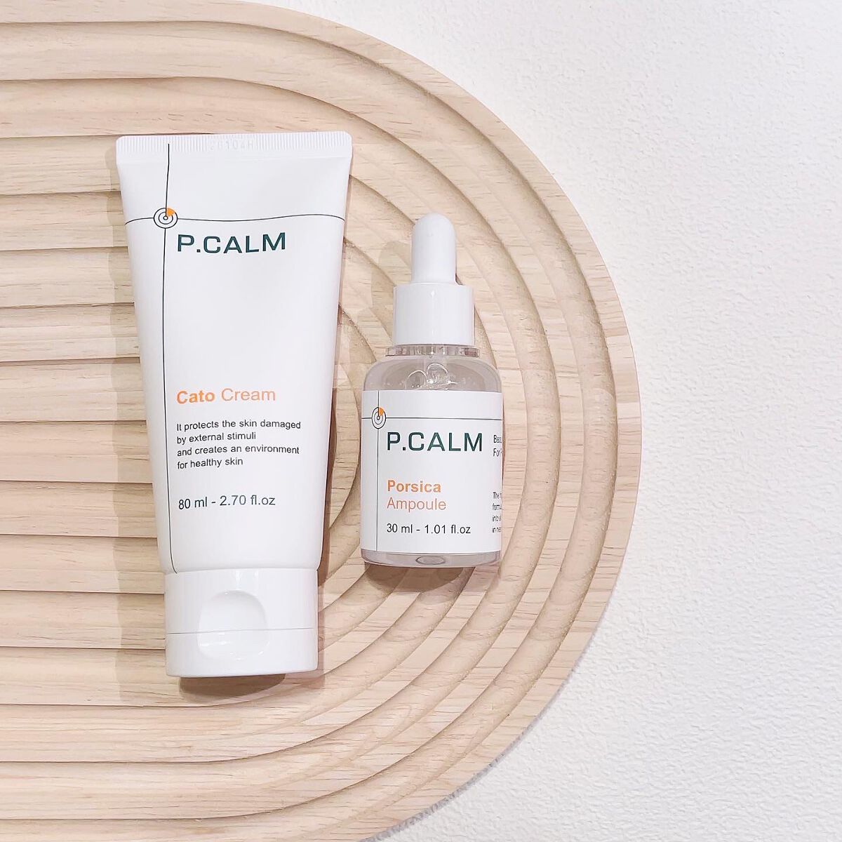 ポルシカアンプル/P.CALM/美容液を使ったクチコミ（1枚目）