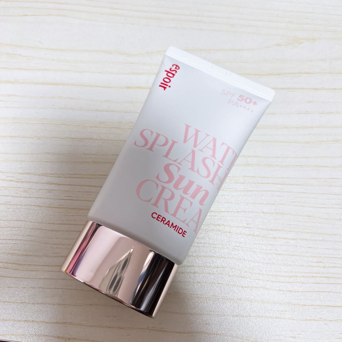 ウォータースプラッシュサンクリーム セラミド/espoir/日焼け止めクリームを使ったクチコミ（1枚目）