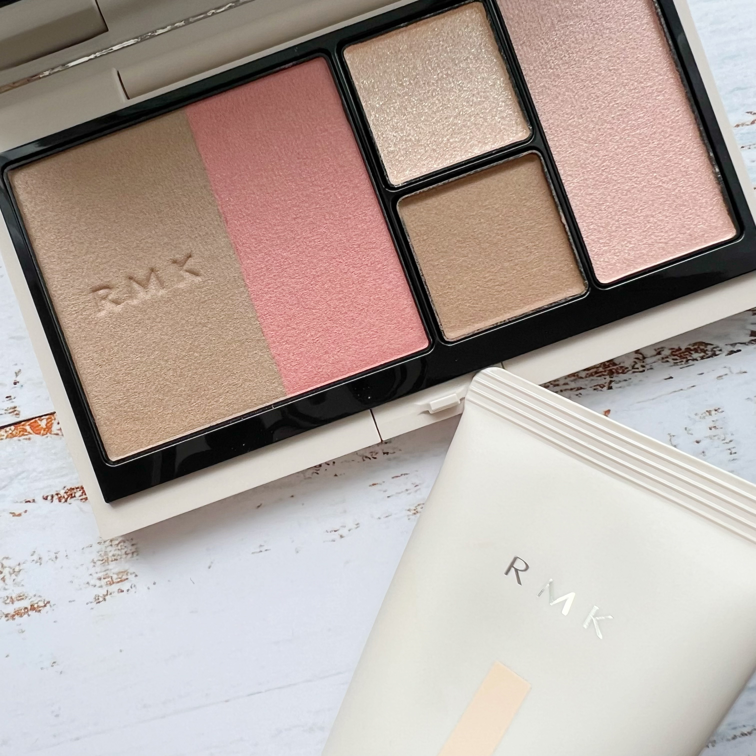 RMK シェイド&グロウ フェイスパレット /RMK/アイシャドウパレットを使ったクチコミ（1枚目）