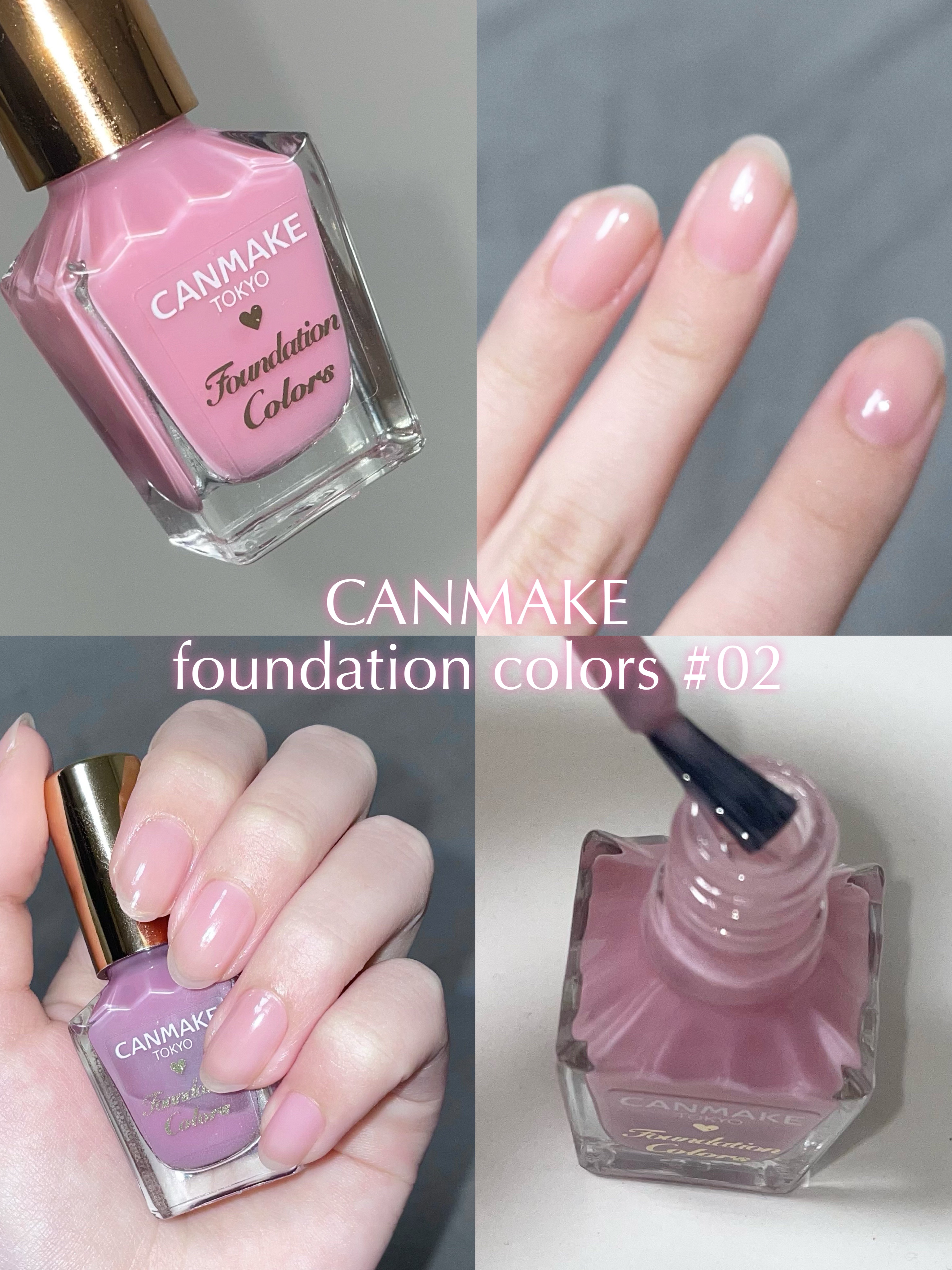 ファンデーションカラーズ/キャンメイク/マニキュアを使ったクチコミ（1枚目）