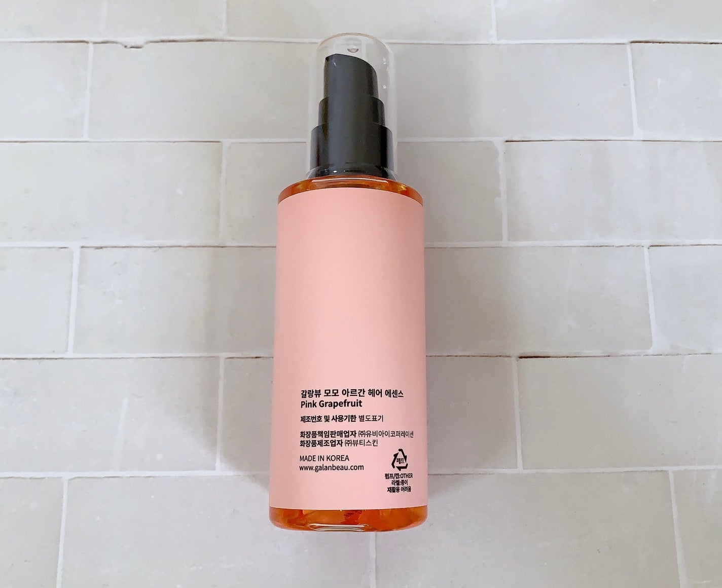 モモアルガンヘアエッセンス/ガランビュー/ヘアオイルを使ったクチコミ(3枚目)