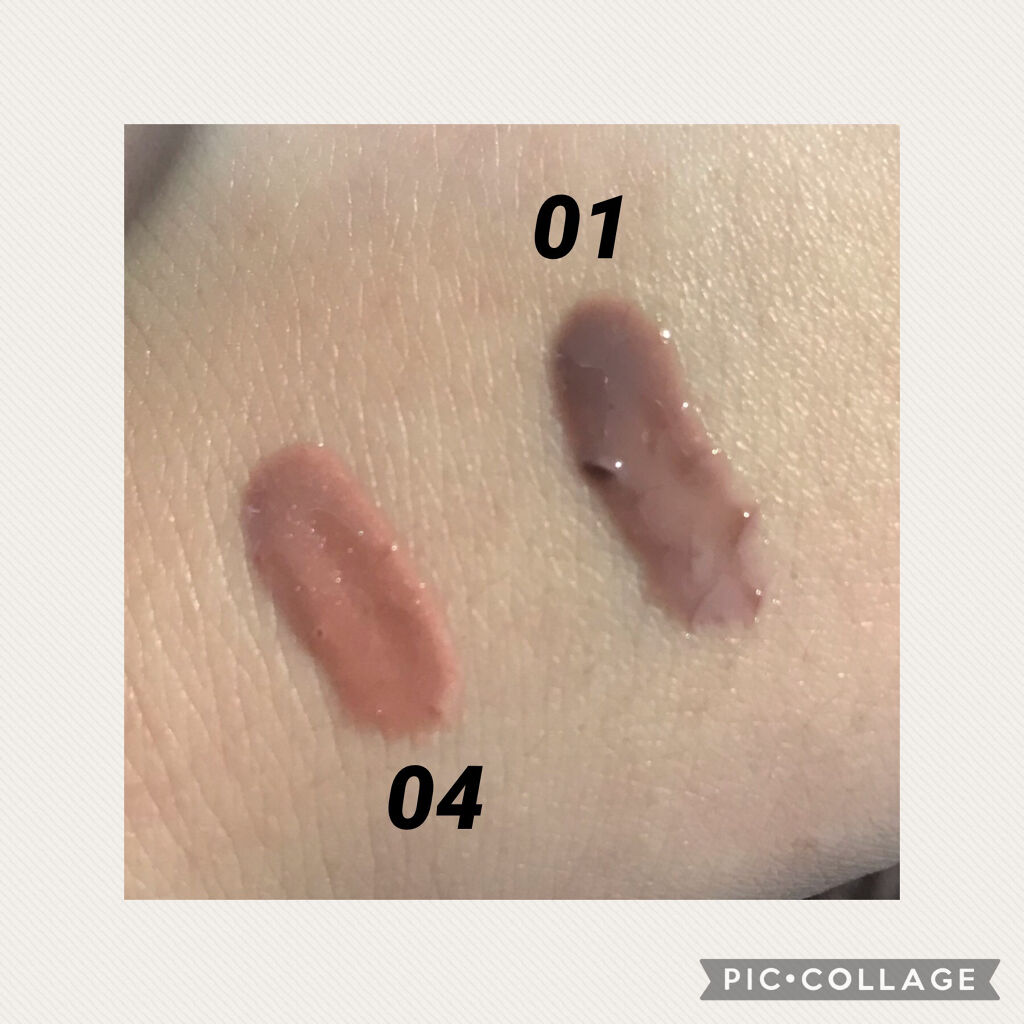 エンスロール グロス 01 アッシズオブローズ/Celvoke/リップグロスを使ったクチコミ（2枚目）