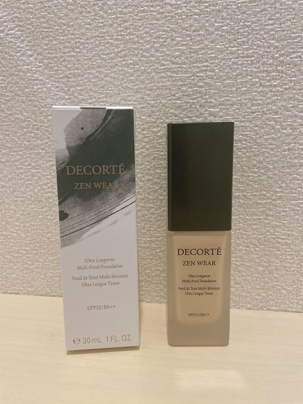 ゼン ウェア フルイド/DECORTÉ/リキッドファンデーションを使ったクチコミ(1枚目)