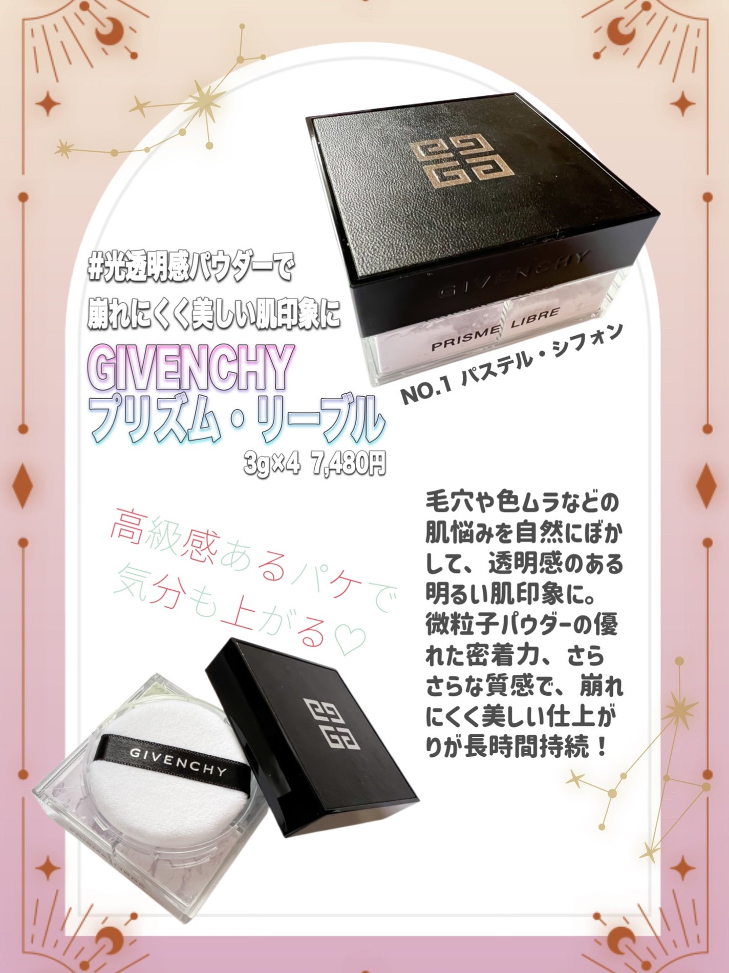 プリズム・リーブル/GIVENCHY/ルースパウダーを使ったクチコミ(1枚目)