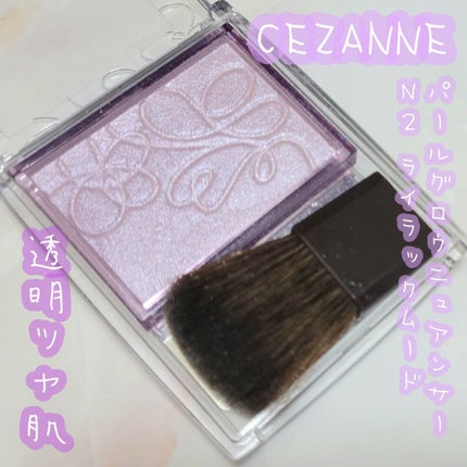 パールグロウニュアンサー/CEZANNE/パウダーハイライトを使ったクチコミ(1枚目)