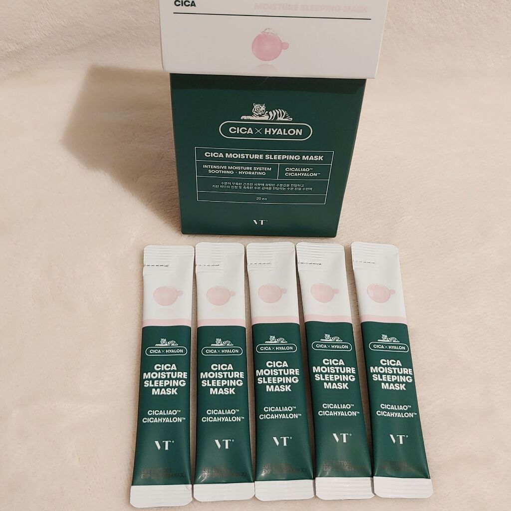 CICA スリーピングマスク/VT/シートマスク・パックを使ったクチコミ(2枚目)