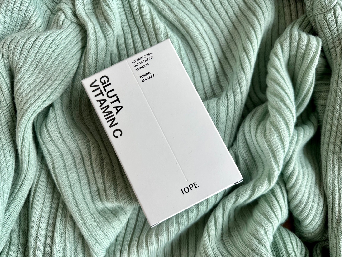 グルタ ビタミンC トーニング アンプル/IOPE/美容液を使ったクチコミ（1枚目）