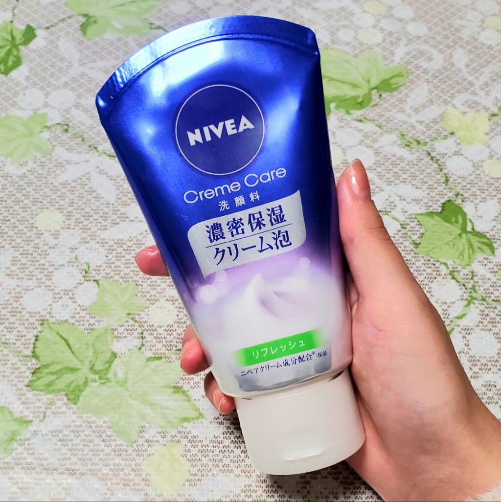 ニベア クリームケア洗顔料 リフレッシュ/ニベア/洗顔フォームを使ったクチコミ（1枚目）