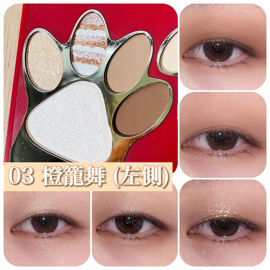 トラ十色アイシャドウパレット/COLORKEY/アイシャドウパレットを使ったクチコミ（3枚目）