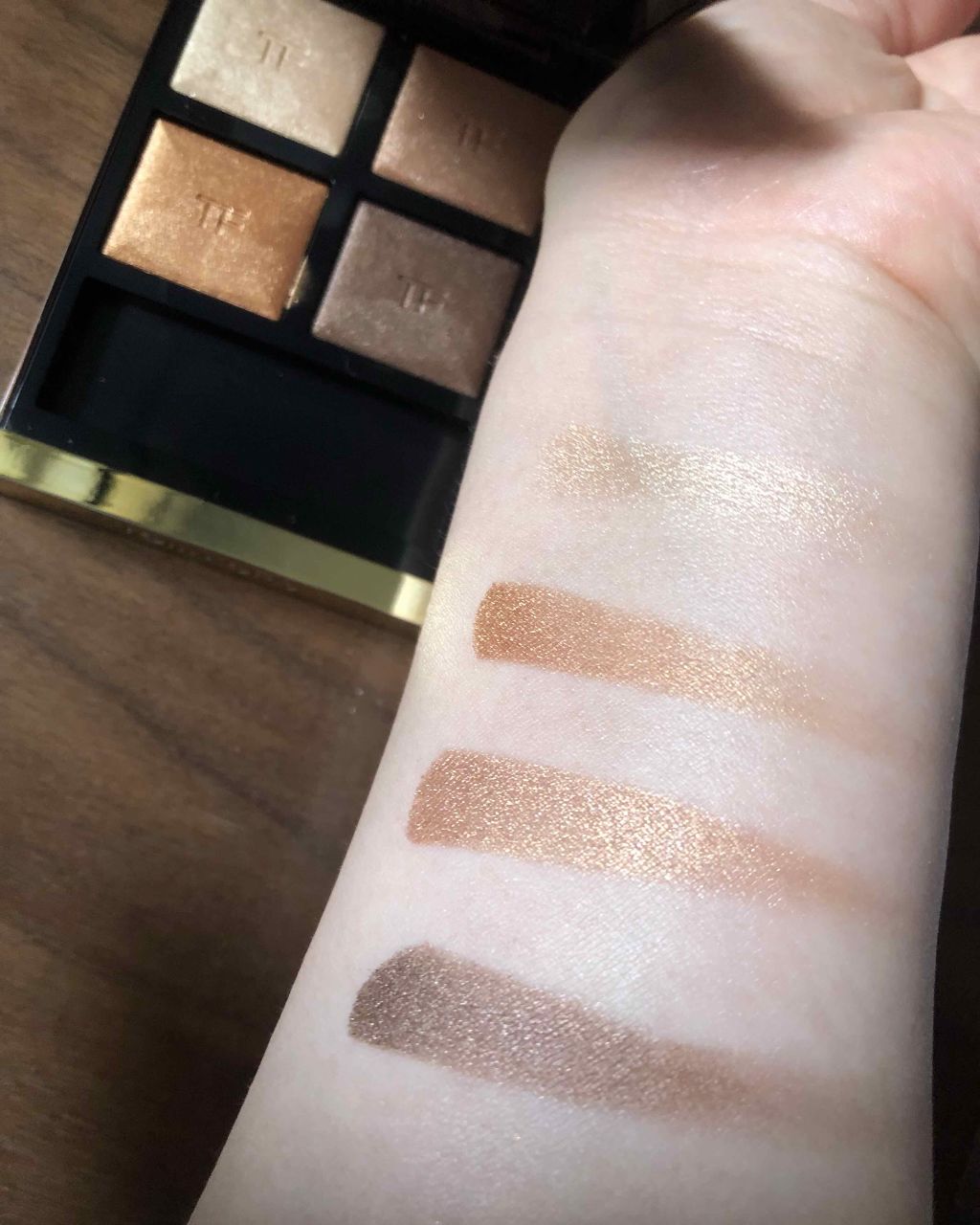 アイ カラー クォード/TOM FORD BEAUTY/アイシャドウパレットを使ったクチコミ(2枚目)