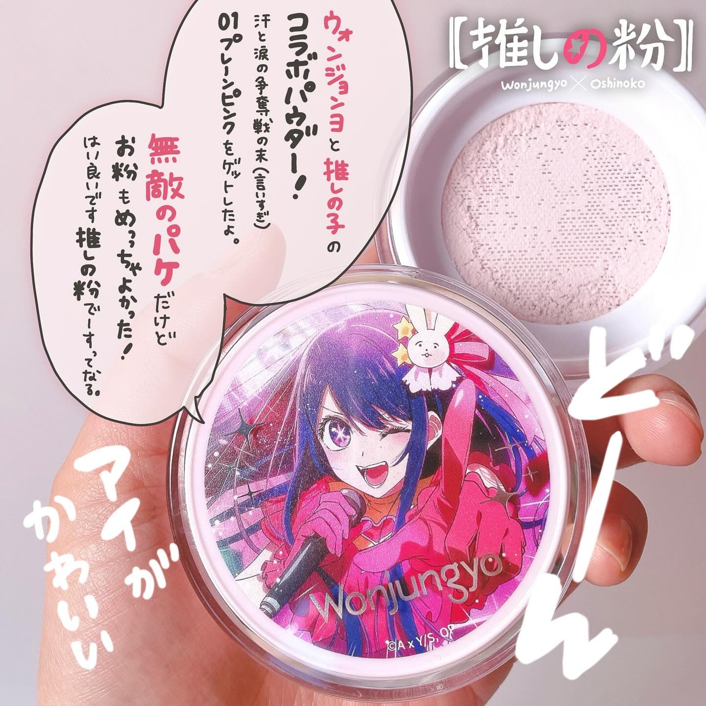 ウォンジョンヨ フィクシングブラーパウダー N/Wonjungyo/ルースパウダーを使ったクチコミ(2枚目)