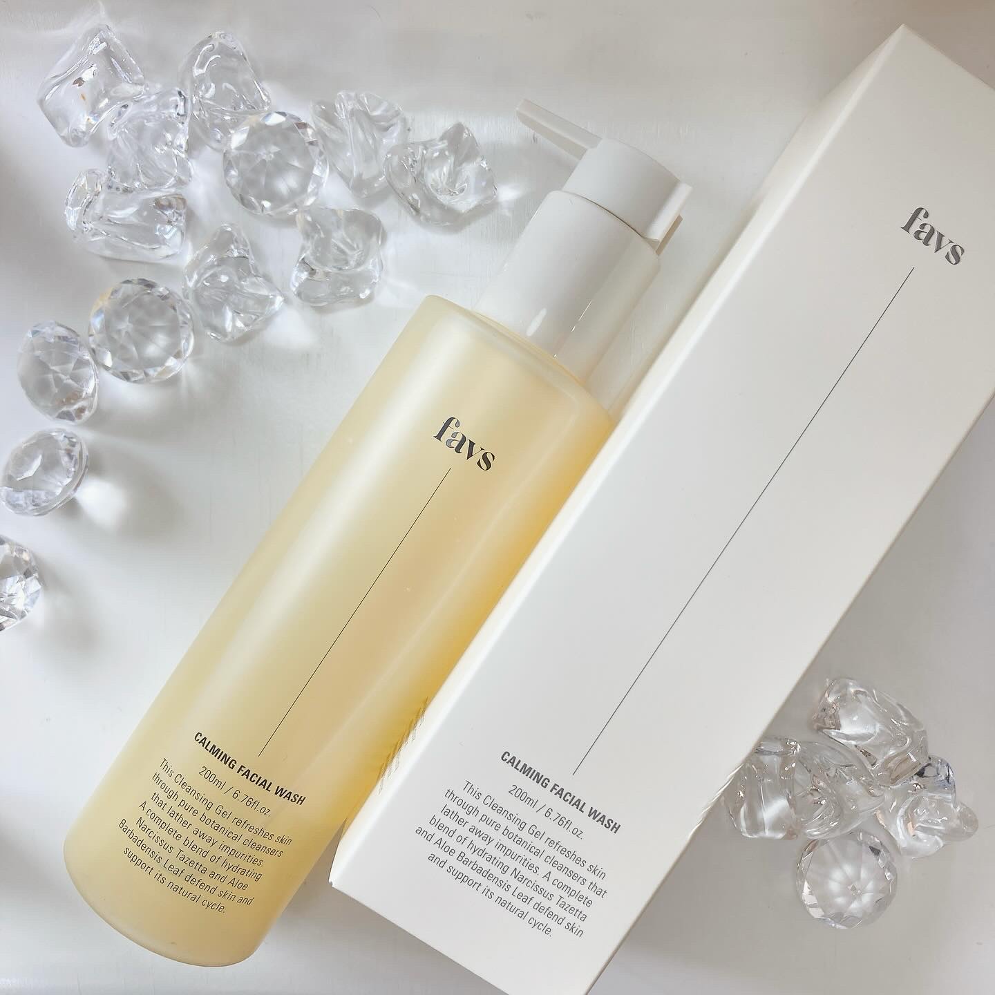 カーミングフェイシャルウォッシュ/favs/洗顔フォームを使ったクチコミ（2枚目）