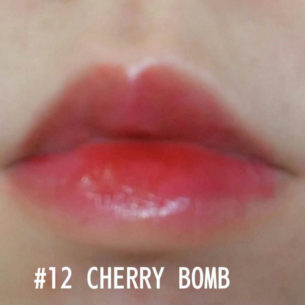 ジューシーラスティングティント/rom&nd/リップティントを使ったクチコミ(3枚目)