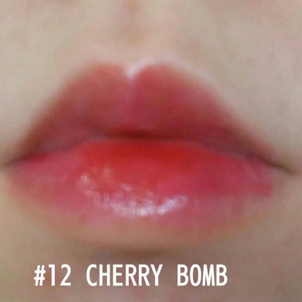 ジューシーラスティングティント/rom&nd/リップティントを使ったクチコミ(3枚目)