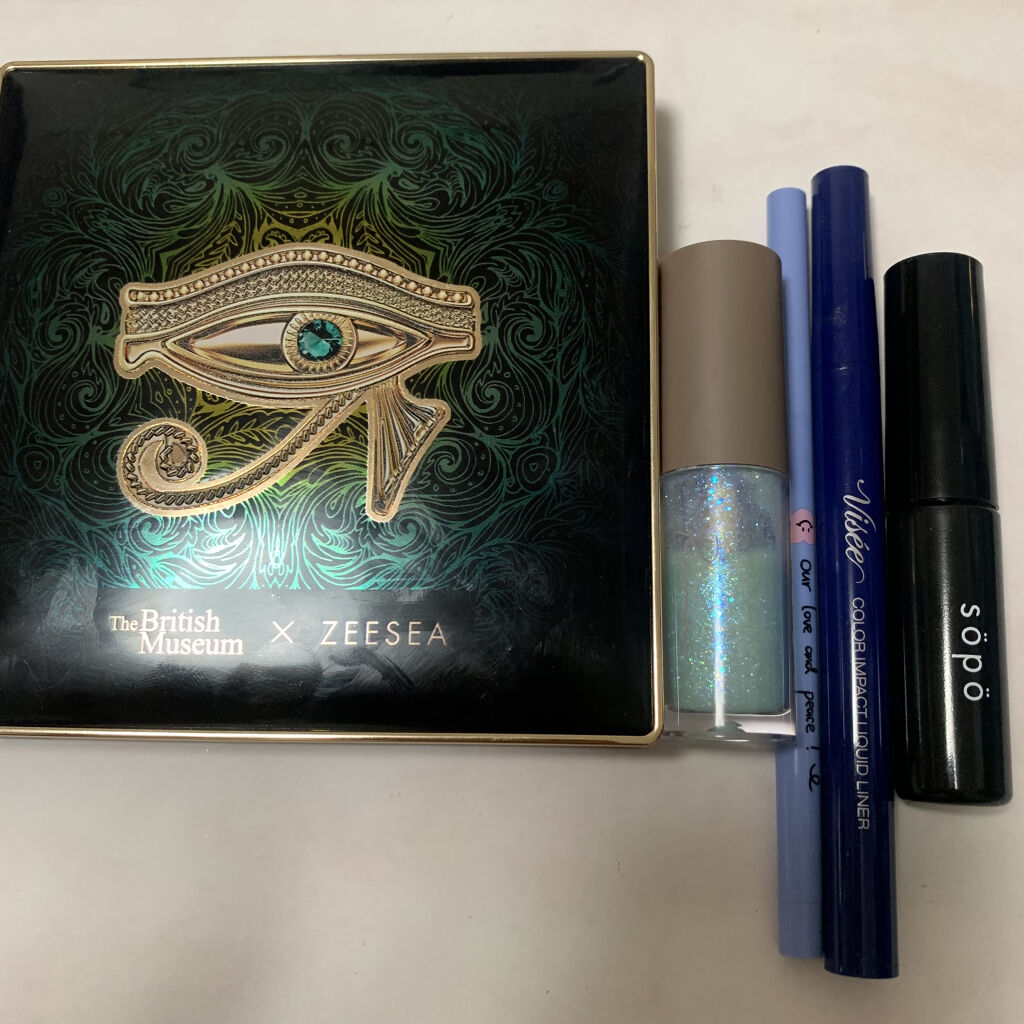 カラーインパクト リキッドライナー BL940 ネイビー/Visée/リキッドアイライナーを使ったクチコミ（2枚目）