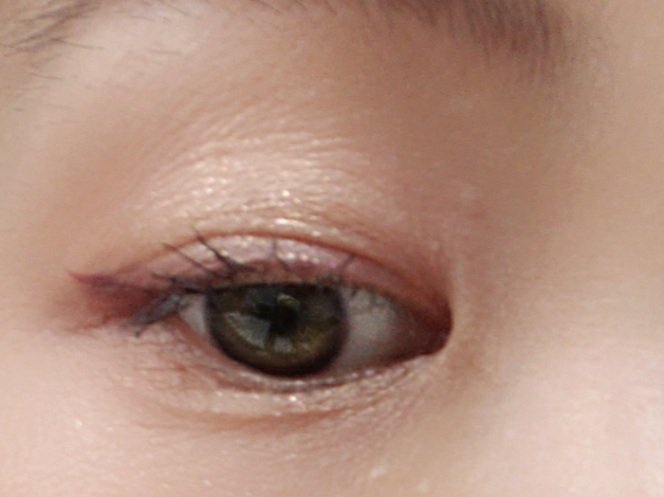 スキルレスライナー/LUMIURGLAS/リキッドアイライナーを使ったクチコミ（2枚目）