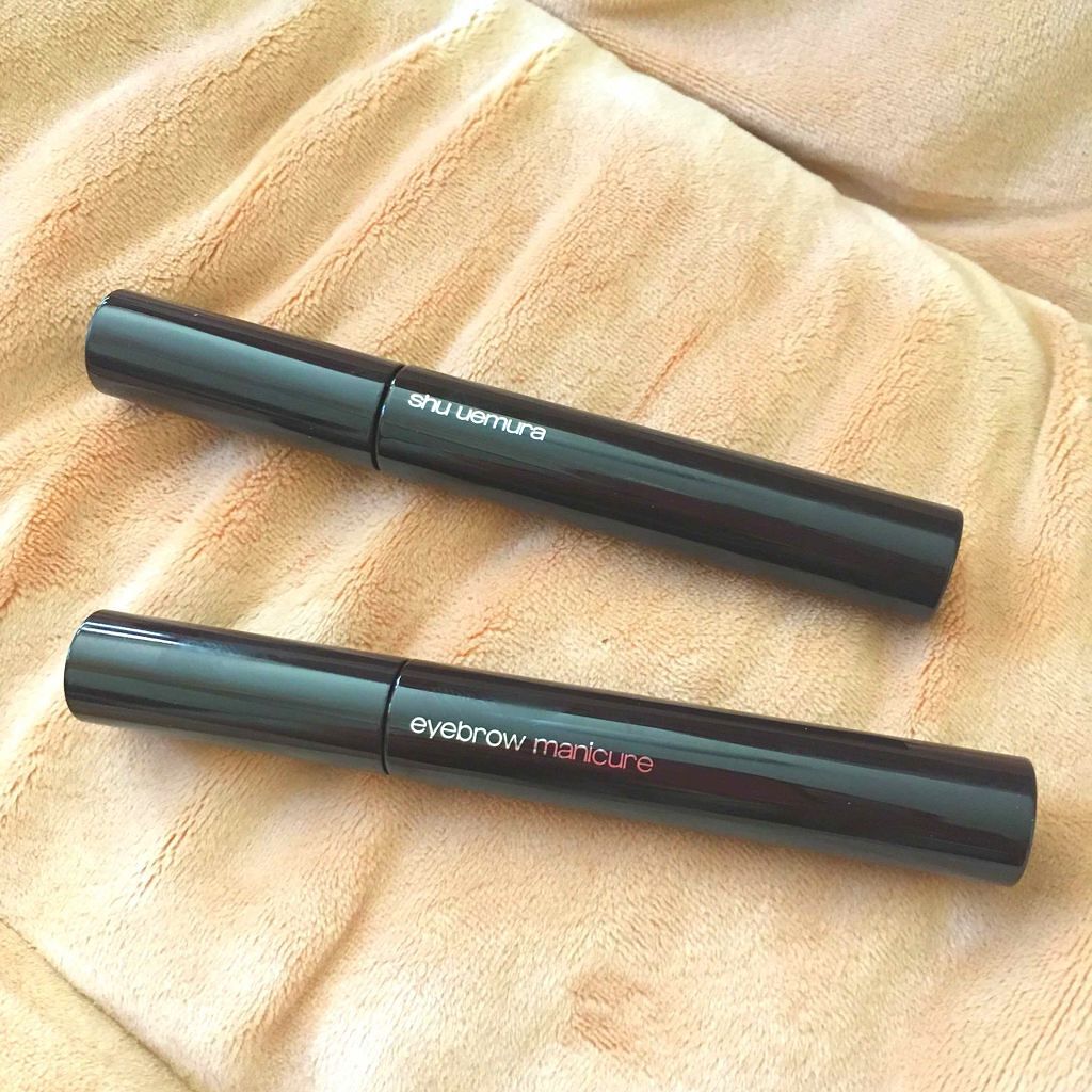 アイブロー マニキュア トニーゴールド/shu uemura/眉マスカラを使ったクチコミ（1枚目）