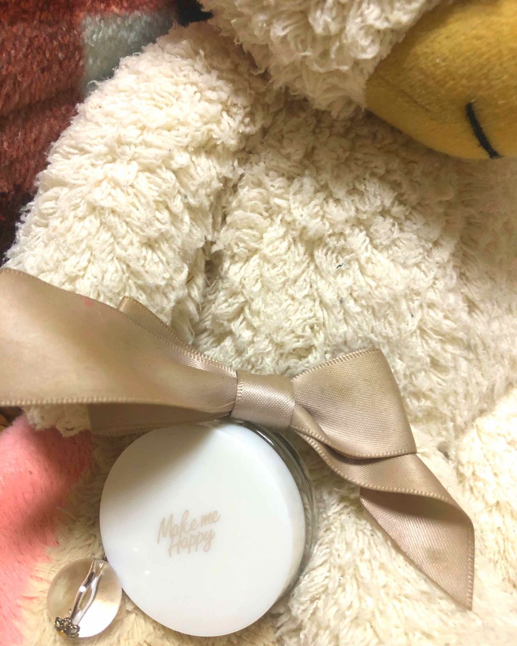 メイクミーハッピー ソリッドパフューム WHITE/キャンメイク/練り香水を使ったクチコミ(1枚目)