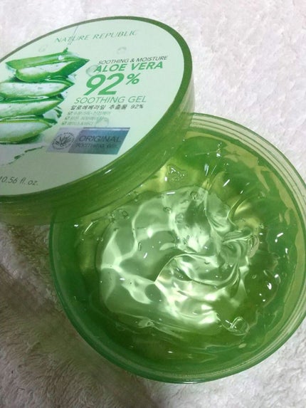 マイルド&モイスチャーアロエジェル/ネイチャーリパブリック/ボディローションを使ったクチコミ(1枚目)