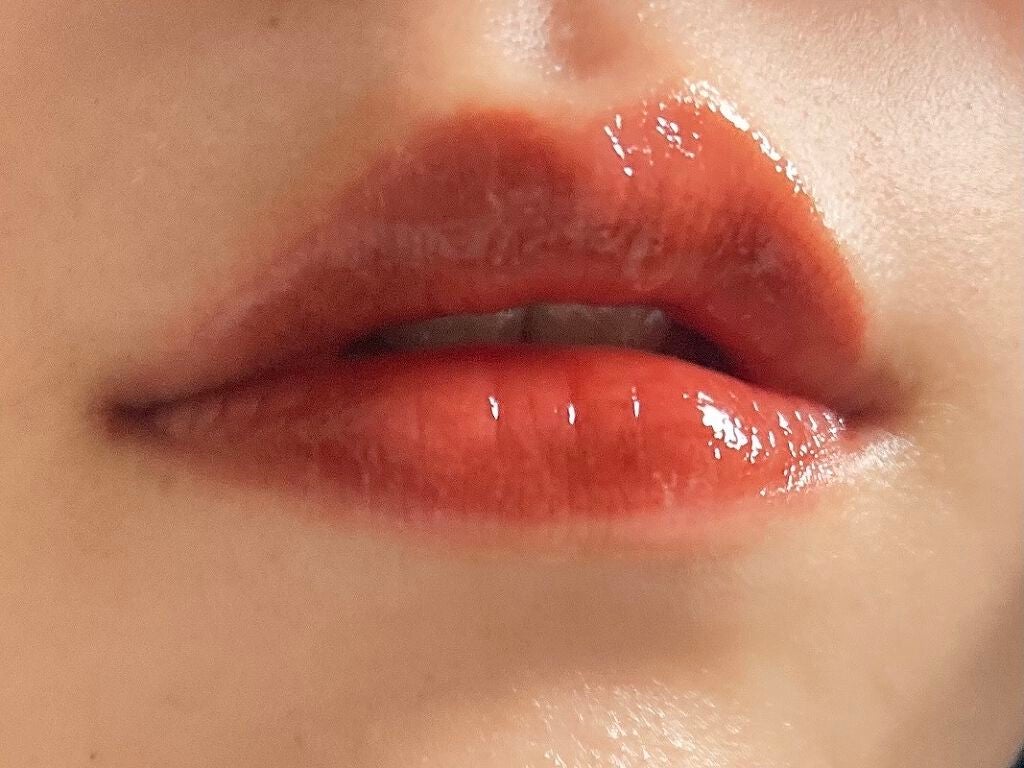 ジューシーラスティングティント/rom&nd/リップティントを使ったクチコミ(3枚目)