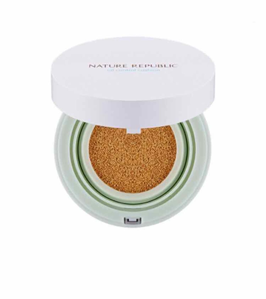 クッション ブラッシャー/ネイチャーリパブリック/ジェル・クリームチークを使ったクチコミ(1枚目)