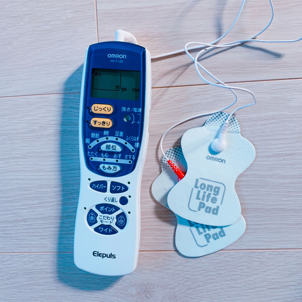 低周波治療器 HV-F127 エレパルス/オムロン/その他マッサージャーを使ったクチコミ（1枚目）