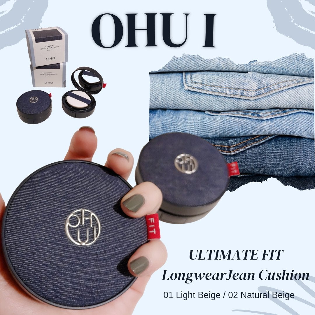 アルティメットフィット ロングウェアデニムクッション/OHUI/クッションファンデーションを使ったクチコミ(1枚目)