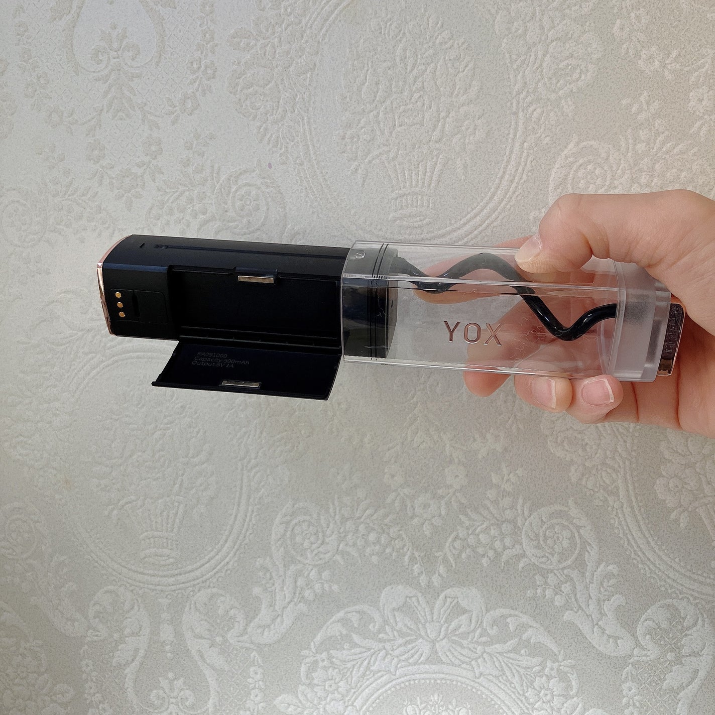 もふるん on LIPS 「YOXウォーターフロッサーを使いました。カラーはブラックを使い..」(4枚目)