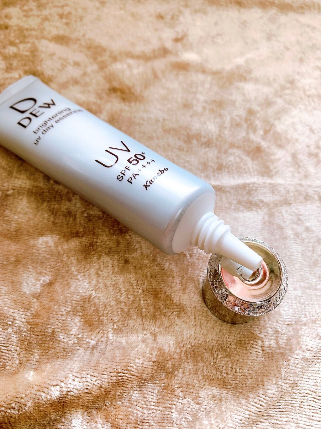 ブライトニングUVデイエッセンス/DEW/美容液を使ったクチコミ(2枚目)