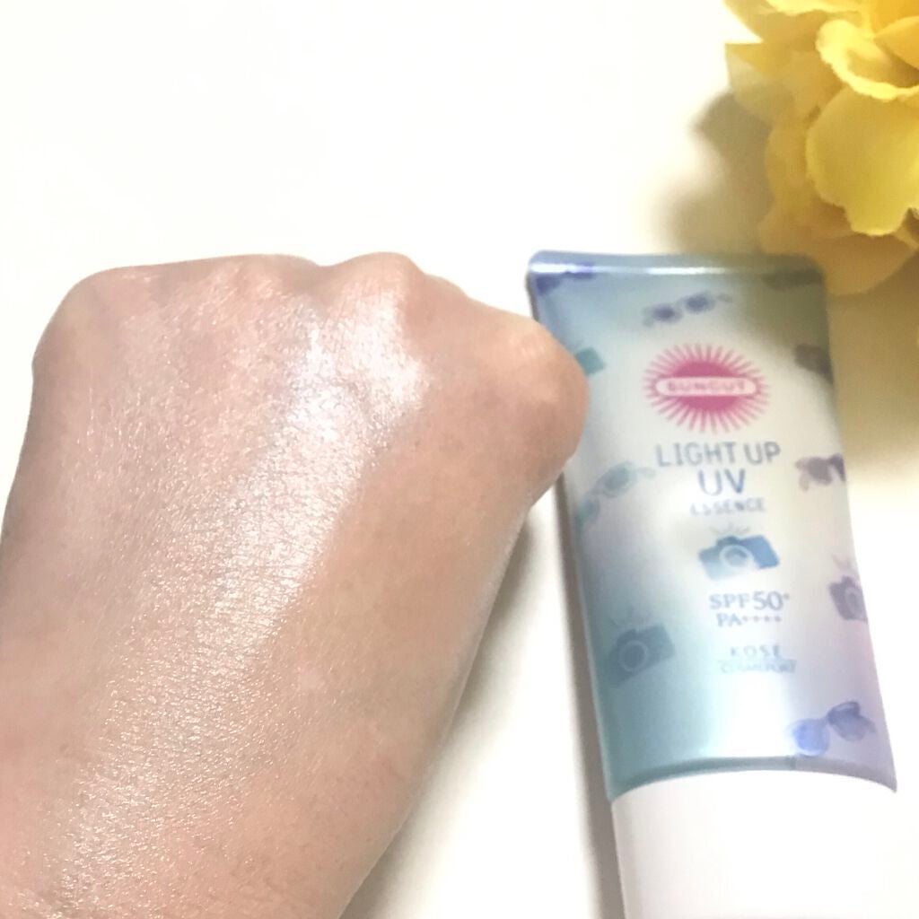 サンカットR ライトアップUV エッセンス/サンカット®/日焼け止めローションを使ったクチコミ(4枚目)