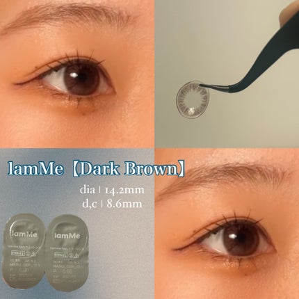 MARU-MARU/IamMe/カラーコンタクトレンズを使ったクチコミ(2枚目)