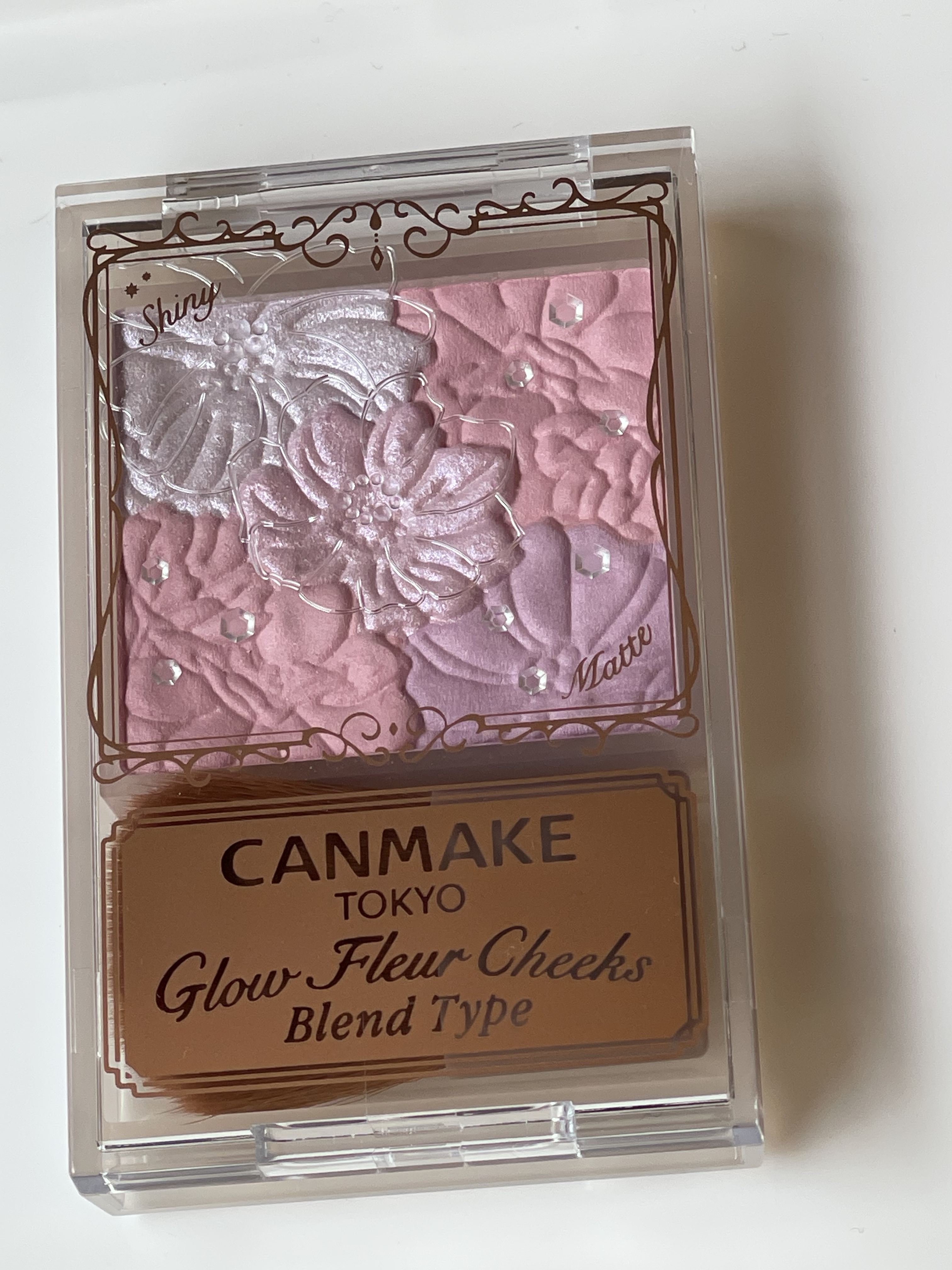 グロウフルールチークス（ブレンドタイプ）/キャンメイク/パウダーチークを使ったクチコミ（1枚目）