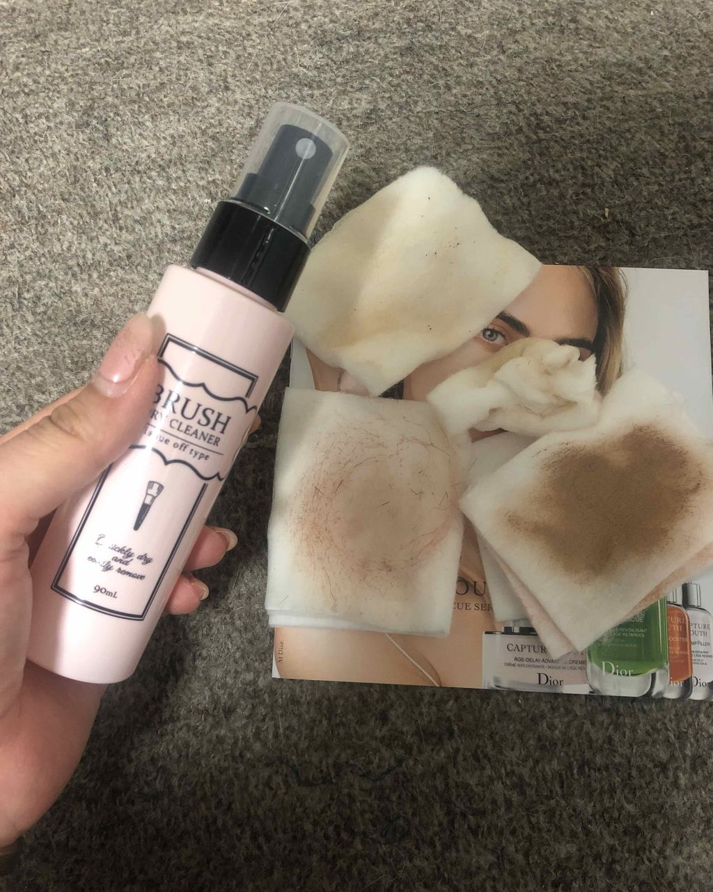 ブラシドライクリーナー/コージー/メイクブラシを使ったクチコミ(2枚目)