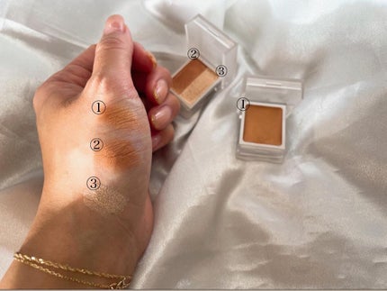 アイカラー クリームタイプ/無印良品/ジェル・クリームアイシャドウを使ったクチコミ(2枚目)