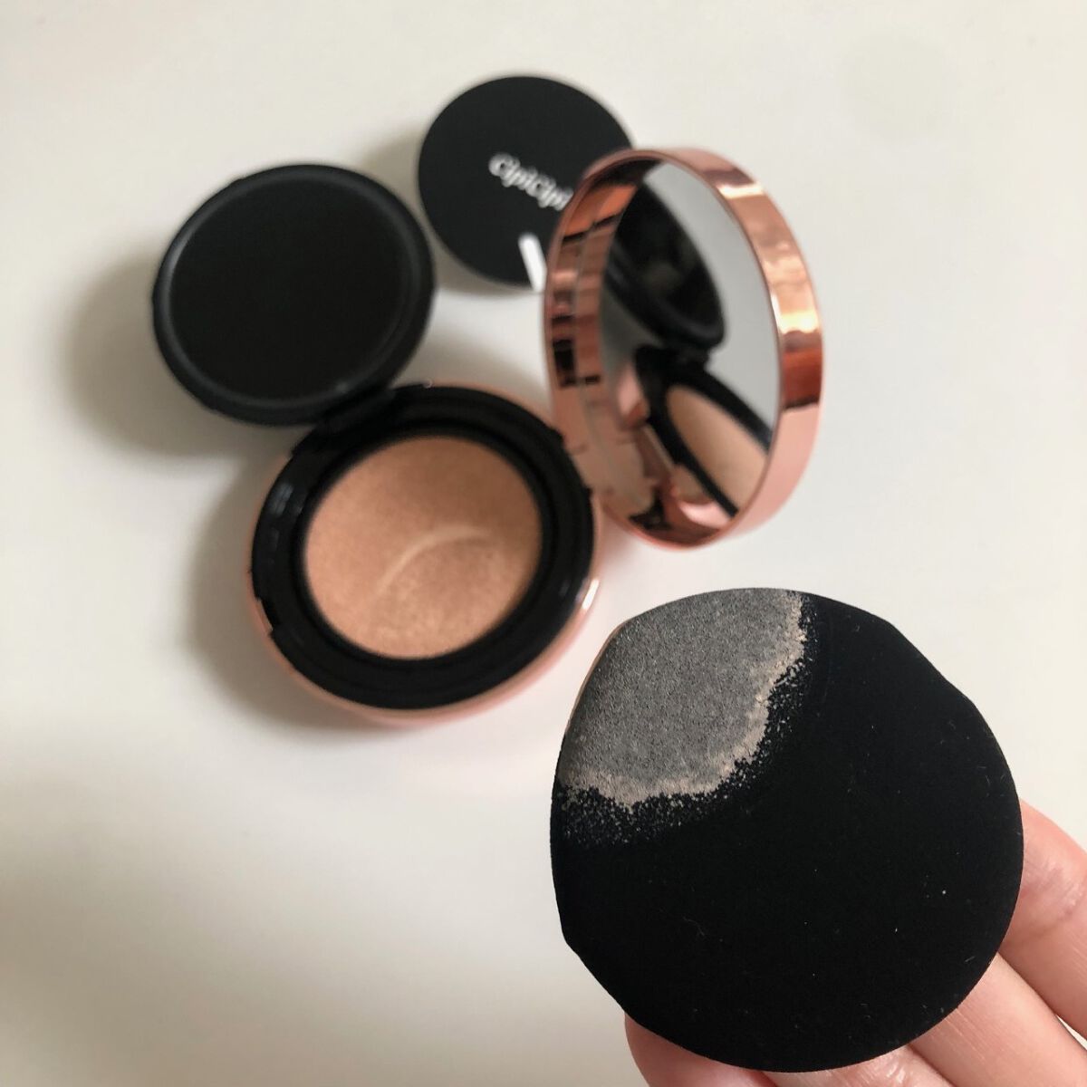 シピシピ フィットスキンクッション/CipiCipi/クッションファンデーションを使ったクチコミ（1枚目）