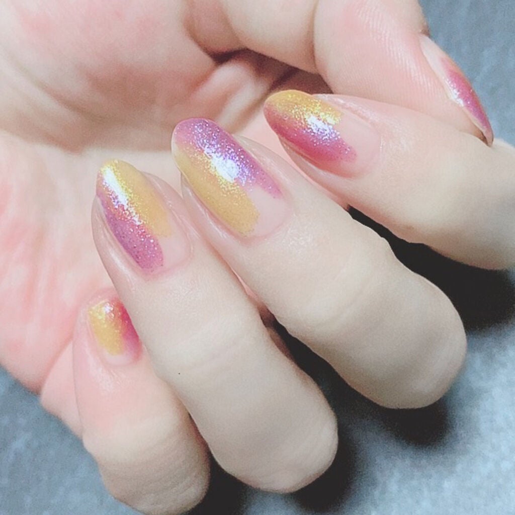 ネイルホリック Glamour Glitter/ネイルホリック/マニキュアを使ったクチコミ(2枚目)