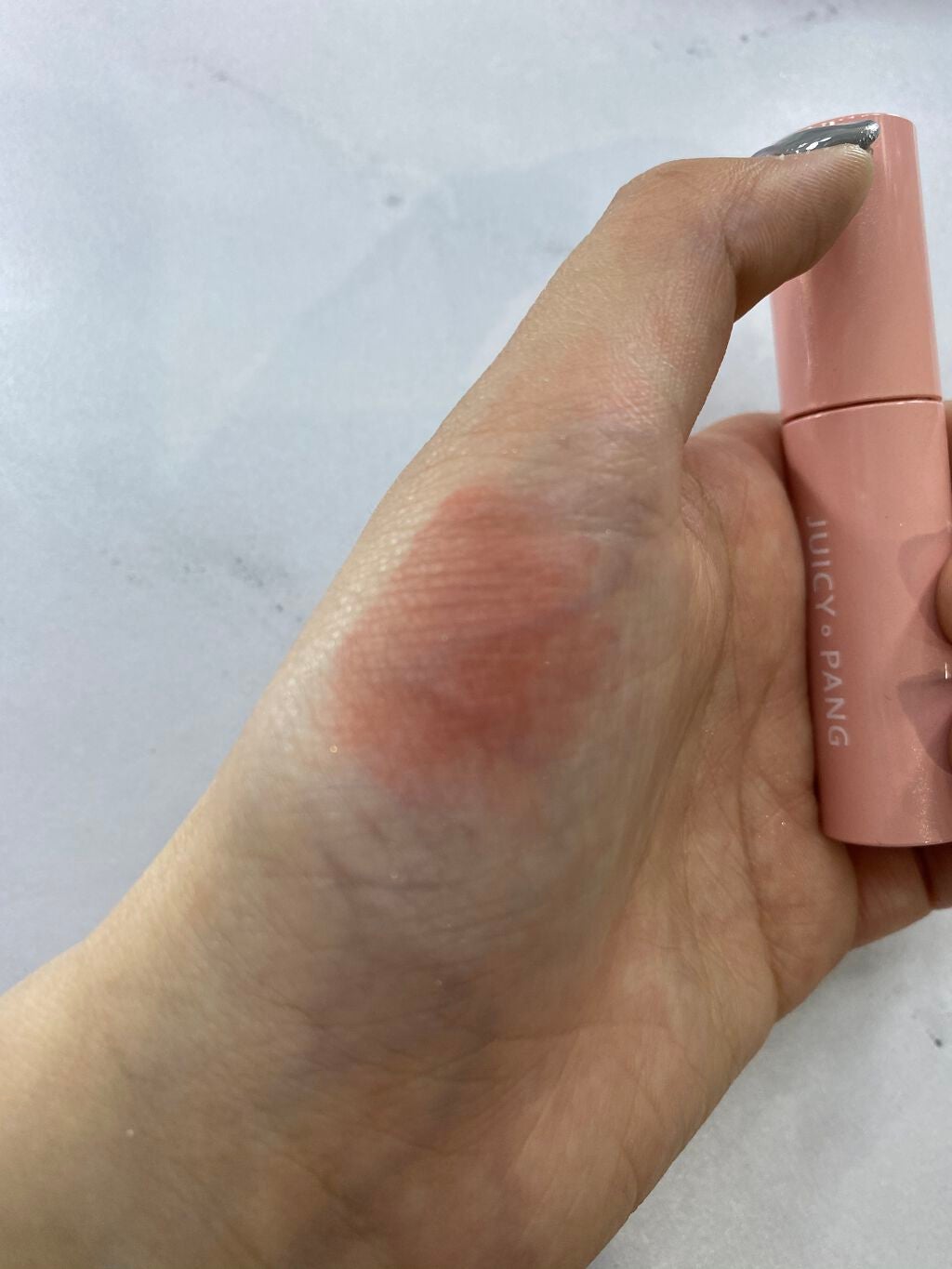 アピュー ジューシーパン スパークリングティント/A’pieu/口紅を使ったクチコミ(5枚目)