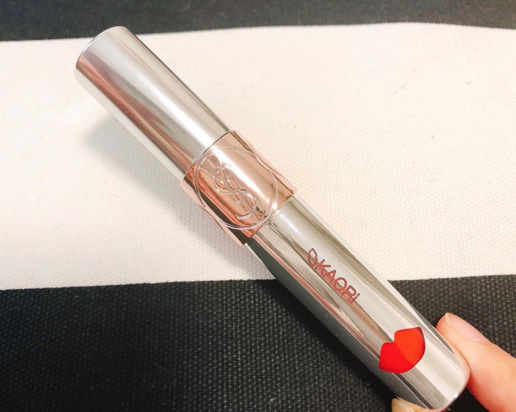 ヴォリュプテ ティントインオイル/YVES SAINT LAURENT BEAUTE/リップグロスを使ったクチコミ（1枚目）