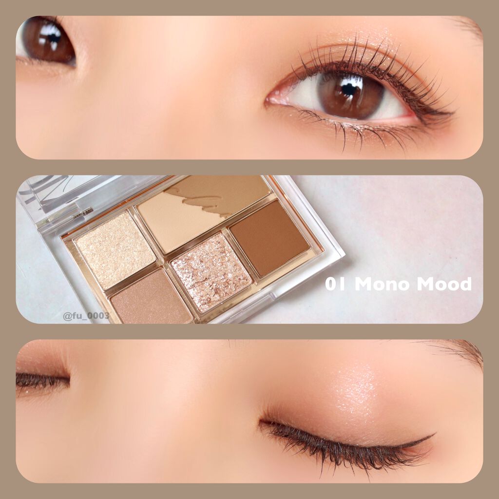 プロ アイパレット ミニ/CLIO/アイシャドウパレットを使ったクチコミ(2枚目)