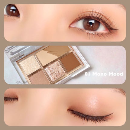 プロ アイパレット ミニ/CLIO/アイシャドウパレットを使ったクチコミ(2枚目)