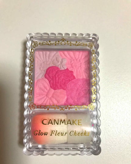 グロウフルールチークス/キャンメイク/パウダーチークを使ったクチコミ(1枚目)