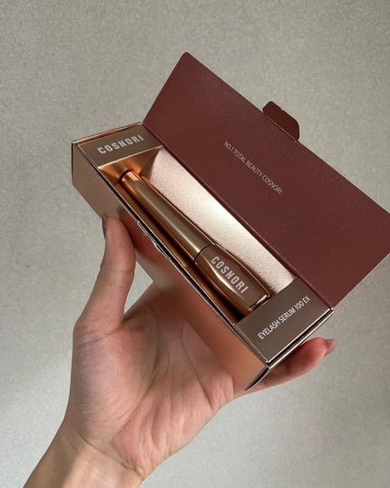 アイラッシュセラム100EX/COSNORI/まつげ美容液を使ったクチコミ(3枚目)