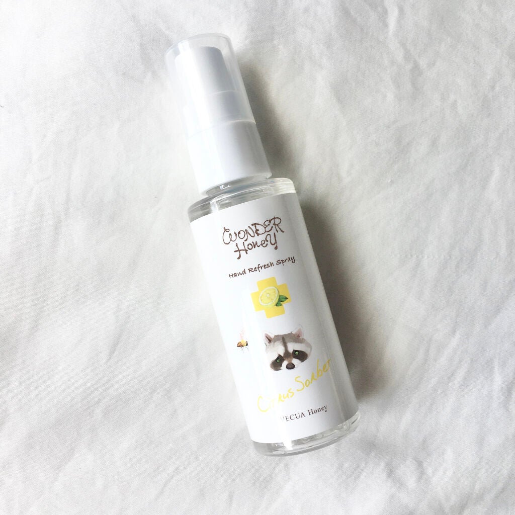 ワンダーハニー 手指すっきりハンドスプレー/VECUA Honey/ハンドクリームを使ったクチコミ(3枚目)