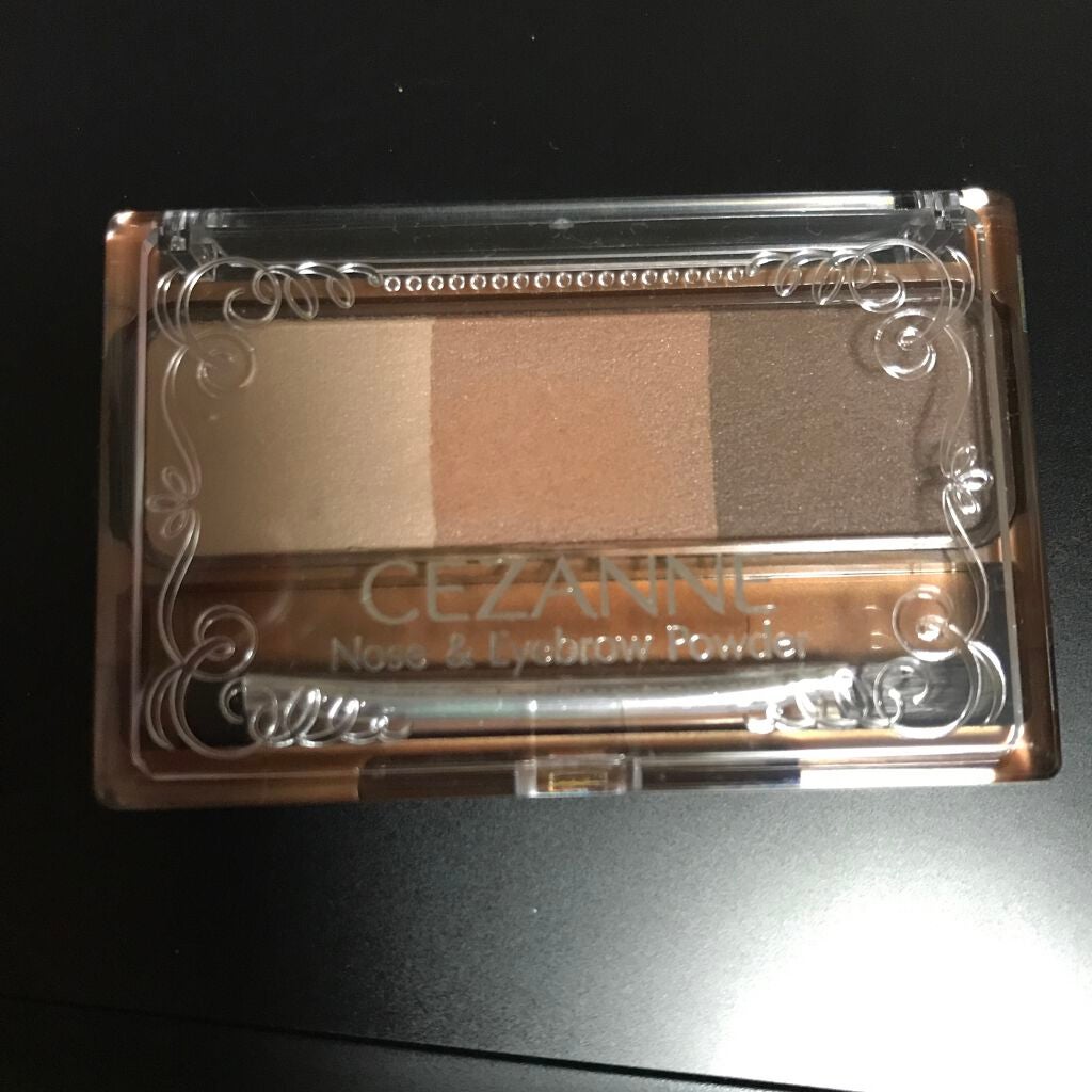 ノーズ&アイブロウパウダー/CEZANNE/パウダーアイブロウを使ったクチコミ(1枚目)